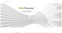 Desktop Screenshot of greenmomentum.com